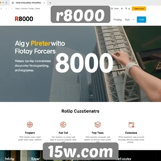 Análise das principais características do site r8000