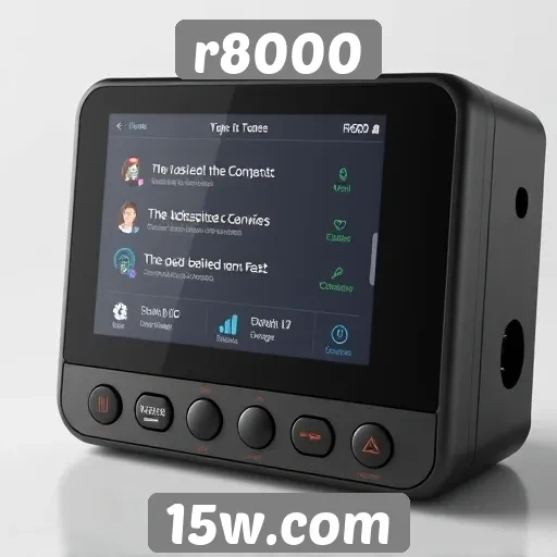 Críticas positivas sobre a interface do r8000