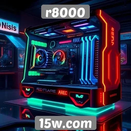 Comparação entre r8000 e concorrentes no mercado de jogos